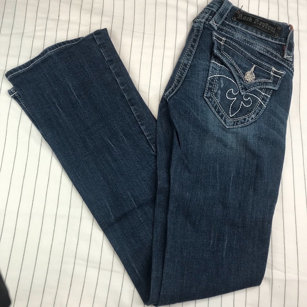 Rock Revival ⚜️ Gwen Bootcut Jeans